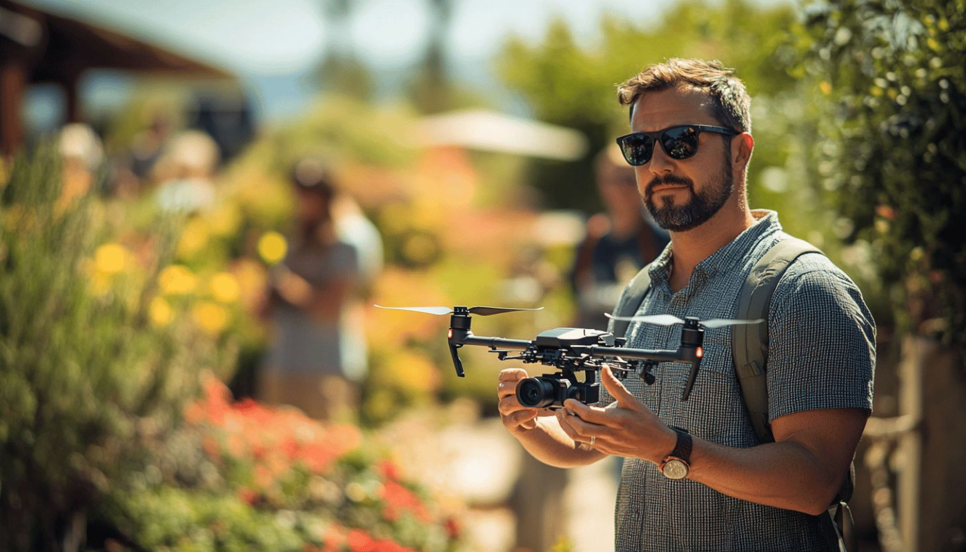 Conseils pour travailler avec un vidéaste de drone lors de votre mariage
