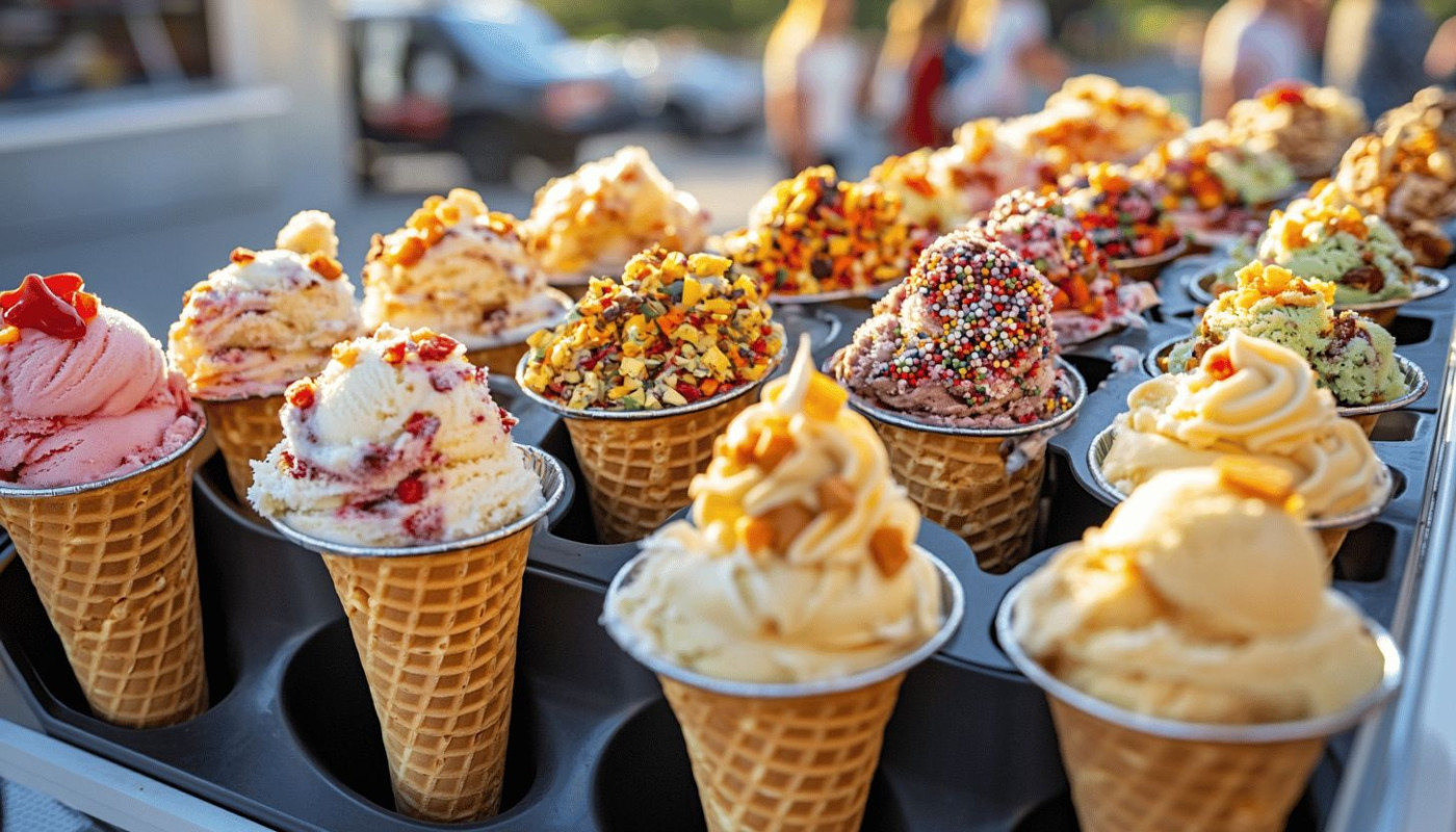 Exploration des tendances actuelles des glaces dans les chaînes de restauration rapide